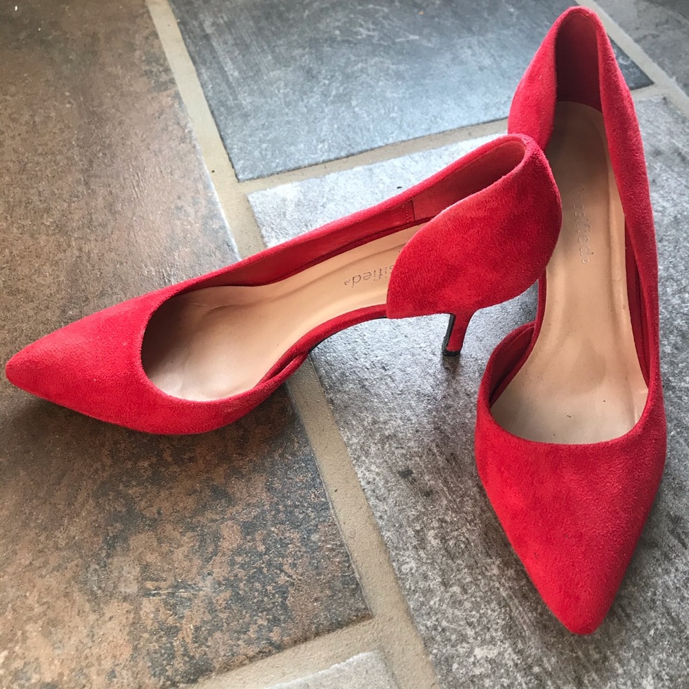 Red D’ Orsay Heels
